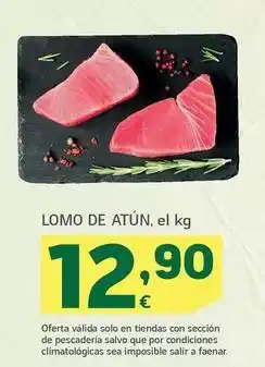 HiperDino Lomo de atún oferta