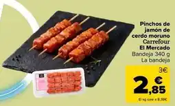 Carrefour Carrefour el mercado - pinchos de jamón de cerdo moruno oferta