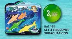 Afede Enjoy - set 4 tiburones oferta