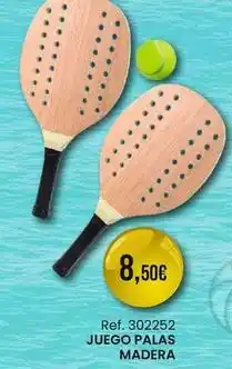 Afede Juego palas madera oferta