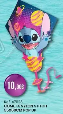 Afede Stitch - cometa nylon stitch 55x60cm pop up oferta