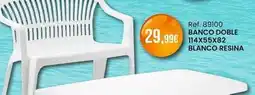 Afede Blanco - banco doble oferta