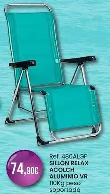 Afede Relax - sillón acolch aluminio vr oferta
