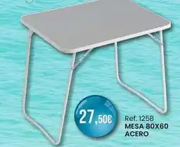 Afede Mesa 80x60 acero oferta
