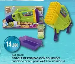 Afede Gazillion - pistola de pompas con solución oferta