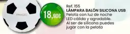 Afede Lampara balón silicona usb oferta