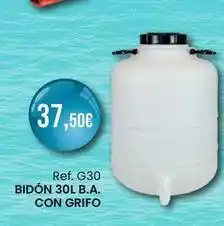 Afede Bidón con grifo oferta