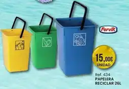 Afede Papelera reciclar 26l oferta