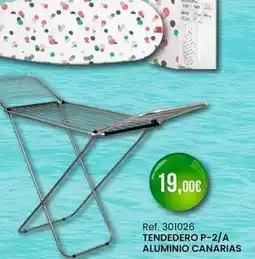 Afede Tendedero p-2/a aluminio canarias oferta