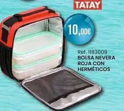 Afede Tatay - bolsa nevera roja con hermeticos oferta