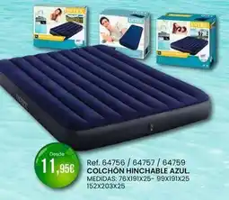 Afede Intex - colchón hinchable azul oferta