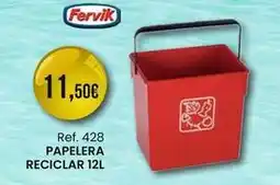 Afede Papelera reciclar 12l oferta