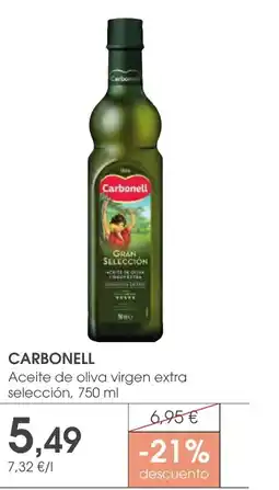 Supermercados Plaza CARBONELL Aceite de oliva virgen extra selección oferta