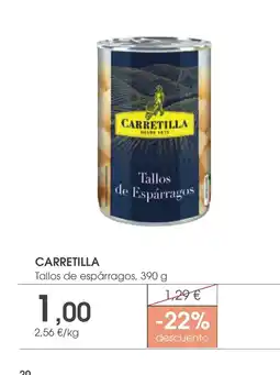 Supermercados Plaza CARRETILLA Tallos de espárragos oferta