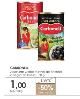 Supermercados Plaza Aceitunas verdes rellenas de anchoa o negras sin hueso oferta