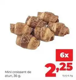 Alimerka Mini croissant de atun oferta