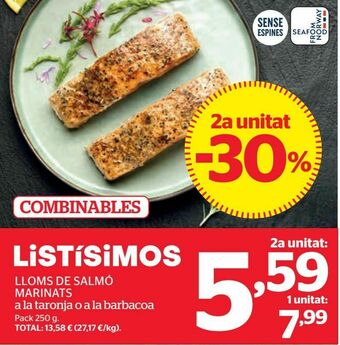 La Sirena Salmón oferta