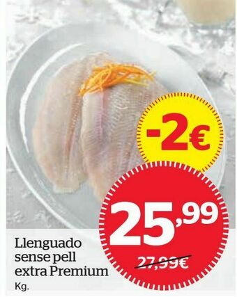 La Sirena Lenguado oferta
