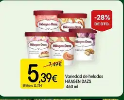 Dialprix HÄAGEN DAZS Variedad de helados oferta