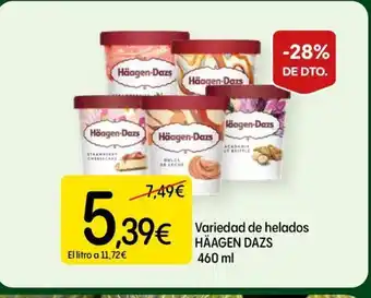 HÄAGEN DAZS Variedad de helados