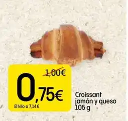 Dialprix Croissant jamón y queso oferta
