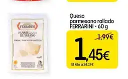 Dialprix FERRARINI Queso parmesano rallado oferta