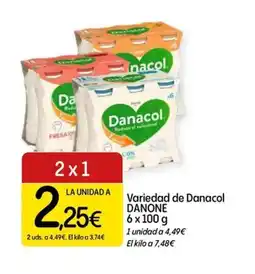 Dialprix DANONE Variedad de Danacol oferta