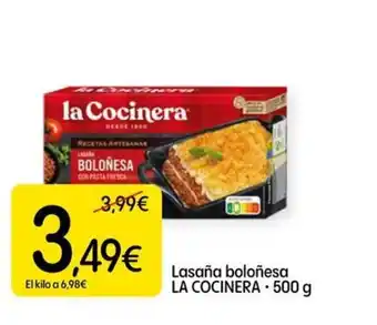 Dialprix LA COCINERA Lasaña boloñesa oferta