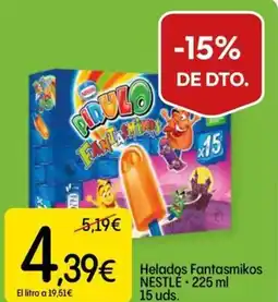 Dialprix NESTLÉ Helados Fantasmikos oferta
