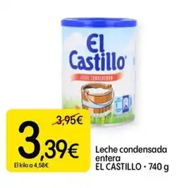 Dialprix EL CASTILLO Leche condensada entera oferta