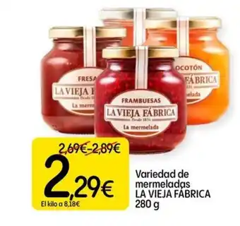 Dialprix LA VIEJA FÁBRICA Variedad de mermeladas oferta