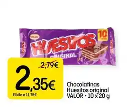 Dialprix VALOR Chocolatinas Huesitos original oferta