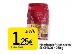 Dialprix EL CRESOL Mezcla mix frutos secos oferta