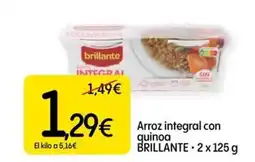 Dialprix BRILLANTE Arroz integral con quinoa oferta