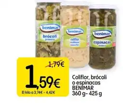 Dialprix BENIMAR Coliflor, brócoli o espinacas oferta
