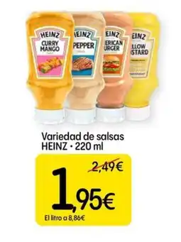 Dialprix HEINZ Variedad de salsas oferta