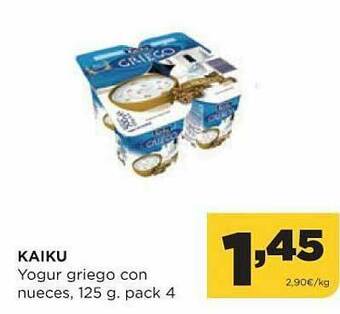 Alimerka Kaiku Yogur Griego Con Nueces oferta