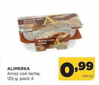 Alimerka Alimerka Arroz Con Leche oferta