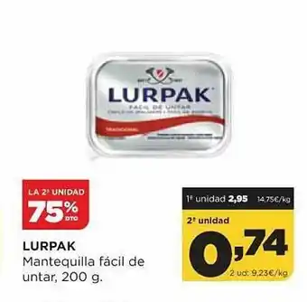 Alimerka Lurpak Mantequilla Fácil De Untar oferta