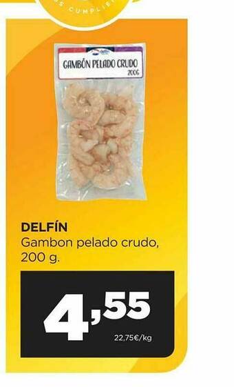 Alimerka Delfín Gambon Pelado Crudo oferta