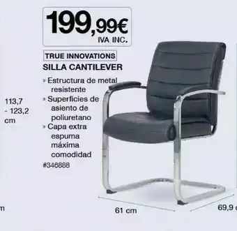 Costco True Innovations Silla Cantilever oferta
