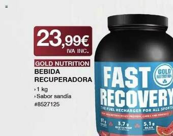 Costco Gold Nutrition Bebida Recuperadora oferta
