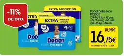 Dialprix DODOT Pañal bebé seco oferta