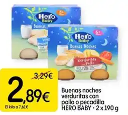 Dialprix HERO BABY Buenas noches verduritas con pollo o pecadilla oferta