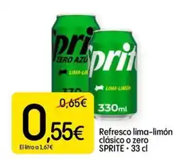 Dialprix SPRITE Refresco lima-limón clásico o zero oferta