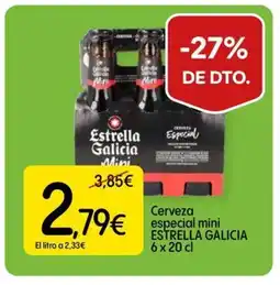 Dialprix ESTRELLA GALICIA Cerveza especial mini oferta