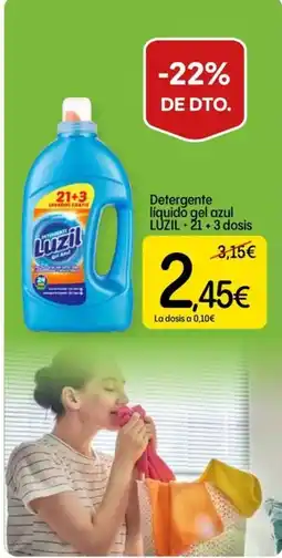 Dialprix LUZIL Detergente líquido gel azul oferta
