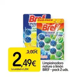 Dialprix BREF Limpiainodoro nature o limón oferta