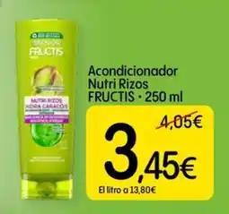 Dialprix FRUCTIS Acondicionador Nutri Rizos oferta