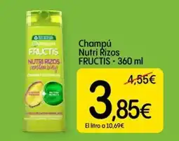Dialprix FRUCTIS Champú Nutri Rizos oferta